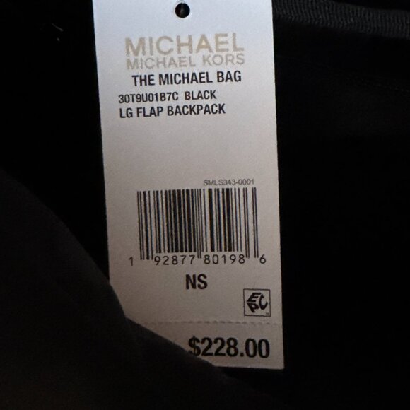 Michael Kors The Michael Large Black Nylon Backpack main image 7